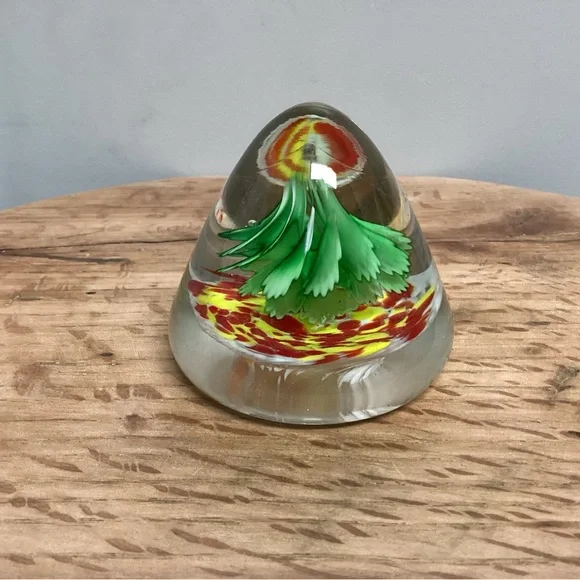 Vintage - Art Glass Murano Style Millefiori Paperweight - Excellent Condition - Picture 6 of 13